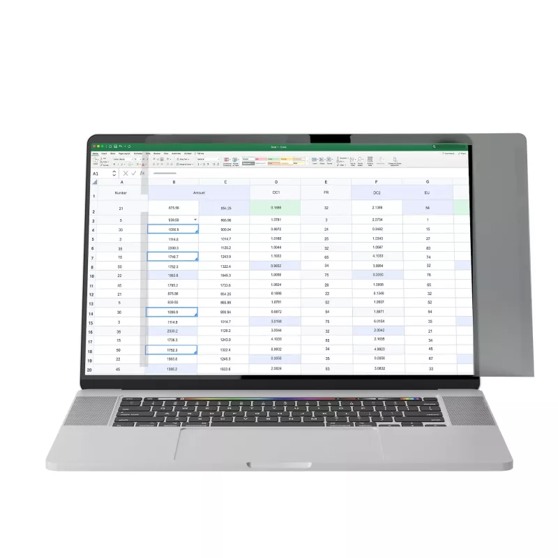 StarTech.com 16 inch MacBook Pro 21/23 laptopprivacyfilter, antireflecterend privacyfilter met 51% blauwlichtreductie, monitorbeeldschermbescherming met +/- 30° kijkhoek, omkeerbare matte/glanzende zijden