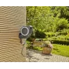 Wandgemonteerde slanghaspel Gardena RollUp Automatic zwart grijs