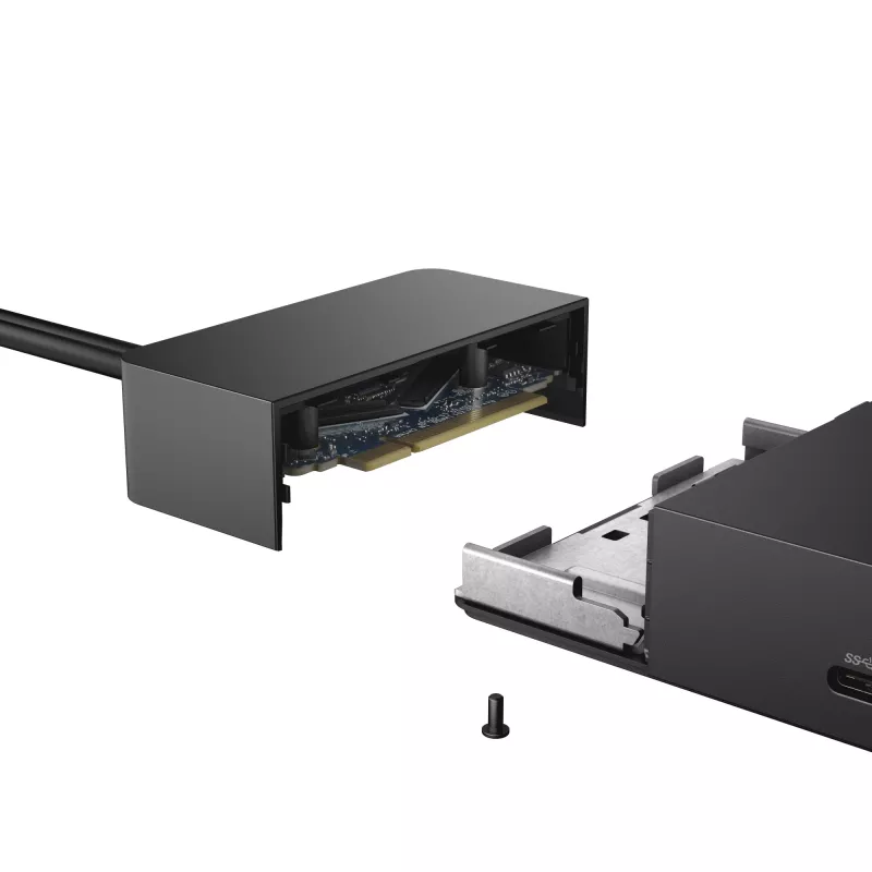 DELL WD19DC bedrade USB 3.2 Gen 1 (3.1 Gen 1) Type-C zwart