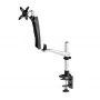 StarTech.com monitor-bureauhouder voor 27 inch 16:9 of 30 inch 21:9 ultrawide-schermen, VESA 75x75/100x100, gereedschapsloze armverstelling, C-klem/bureaudoorvoer, geveerde arm