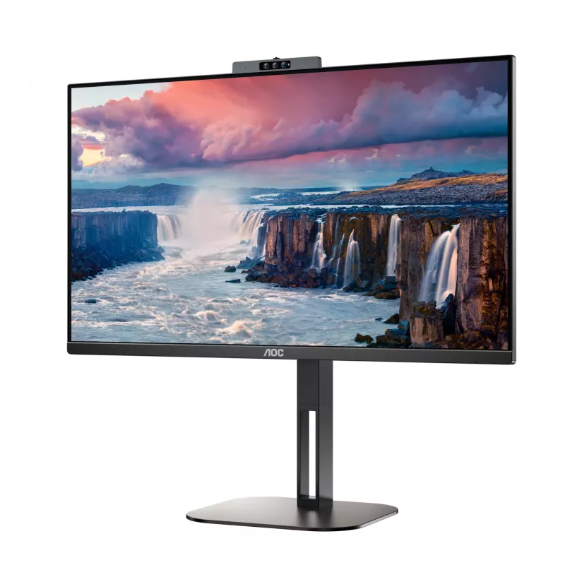 AOC V5 24V5CW/BK computermonitor 60,5 cm (23,8 inch) 1920 x 1080 Pixel Full HD LED zwart