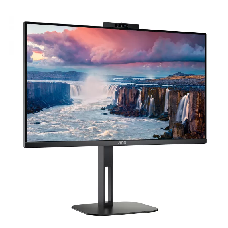 AOC V5 24V5CW/BK computermonitor 60,5 cm (23,8 inch) 1920 x 1080 Pixel Full HD LED zwart