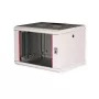 Wandkast ROLINE Pro 7U 19 inch, 600x450 BxD, grijs, IP20, sleutelslot