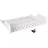 Rackplateau ROLINE 19 inch 2 HE 350 D 25 kg draagvermogen grijs