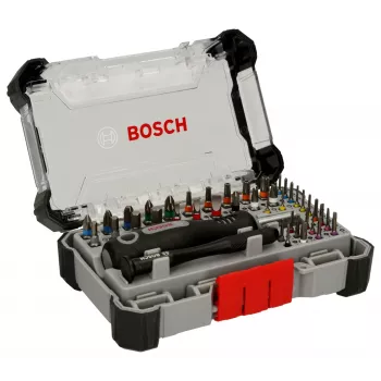 Schroevendraaier-bitset Bosch PB SDB 42-delig — precisie- en standaardbits