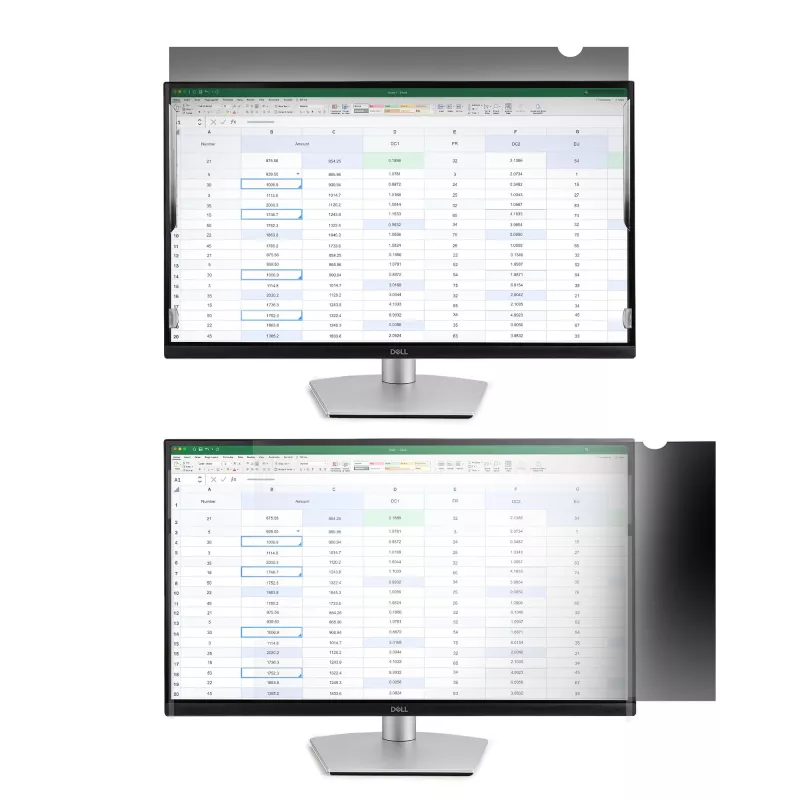 StarTech.com 28 inch 16:9 computermonitor-privacyfilter, antireflecterende privacyscreen met 51% blauwlichtreductie, monitorschermfolie met +/- 30 graden kijkhoek