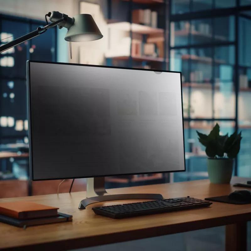 StarTech.com 28 inch 16:9 computermonitor-privacyfilter, antireflecterende privacyscreen met 51% blauwlichtreductie, monitorschermfolie met +/- 30 graden kijkhoek