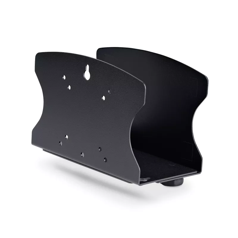 StarTech.com pc-wandhouder, ondersteunt desktopcomputers tot 18 kg, gereedschapsloze verstelling 50–200 mm, robuuste wandhouder/plateau voor pc-behuizing/tower