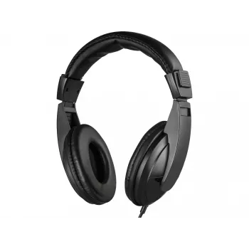 Sandberg Saver MiniJack Headphone Large, bedraad, bellen/muziek, 20 - 20000 Hz, 270 g, koptelefoon, zwart