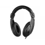 Sandberg Saver MiniJack Headphone Large, bedraad, bellen/muziek, 20 - 20000 Hz, 270 g, koptelefoon, zwart