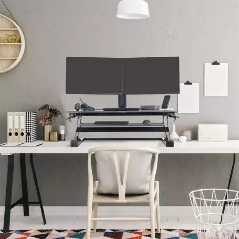Zit-sta bureau Ergotron WorkFit-TL zwart