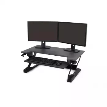 Zit-sta bureau Ergotron WorkFit-TL zwart