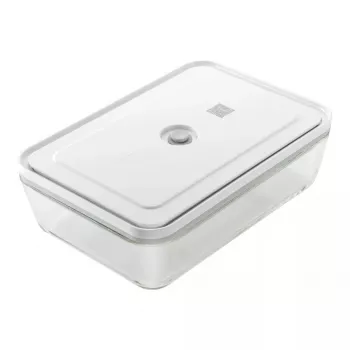 Universele glazen bewaarbak ZWILLING FRESH & SAVE rechthoekig 2,85 L, magnetronbestendig, afneembaar deksel
