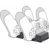 Speedlink JAZZ USB-oplader voor PS4-controllers, zwart