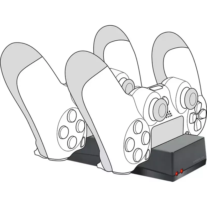 Speedlink JAZZ USB-oplader voor PS4-controllers, zwart