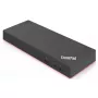 Lenovo 40AN0135EU laptop-dockingstation/poortreplicator bedraad Thunderbolt 3 zwart, rood