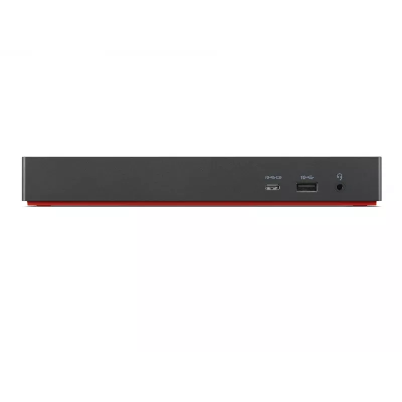 Lenovo 40B00300UK laptop-dockingstation/poortreplicator bedraad Thunderbolt 4 zwart, rood