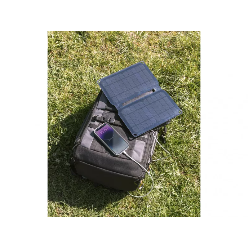 Sandberg zonnelader 10W 2xUSB Outdoor universeel zwart