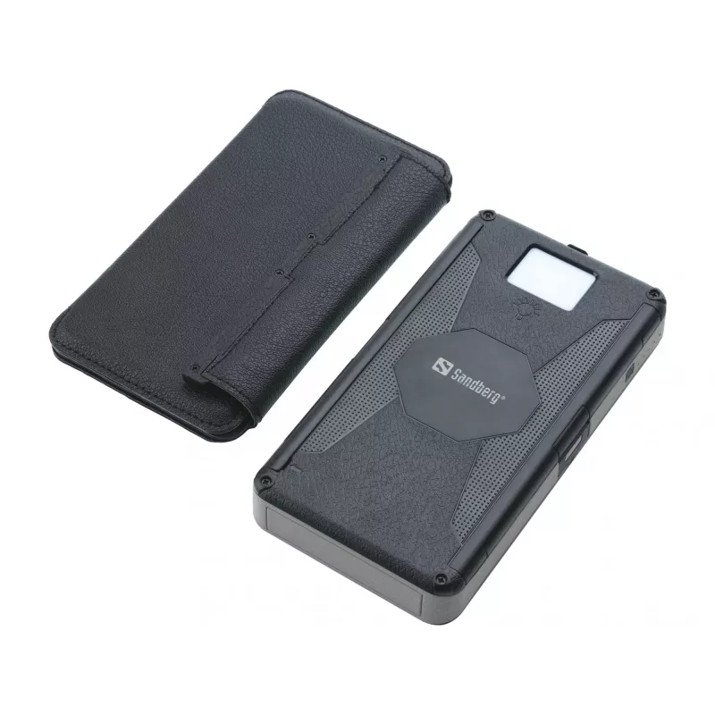 Powerbank Sandberg Solar 6-Panel 20000mAh lithium-polymeer zwart