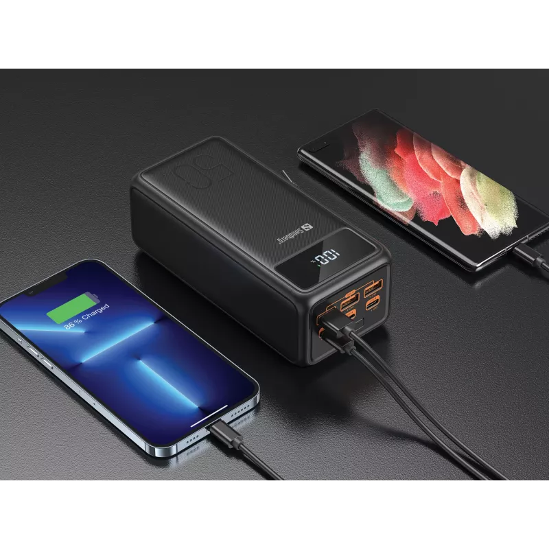 Draagbare powerbank Sandberg USB-C PD 130W 50000mAh
