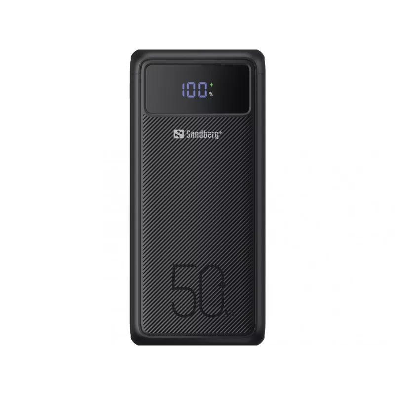 Draagbare powerbank Sandberg USB-C PD 130W 50000mAh