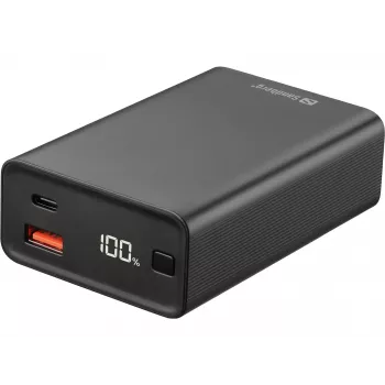 Draagbare powerbank Sandberg Travel Powerbank 20000 PD65W, 20000 mAh