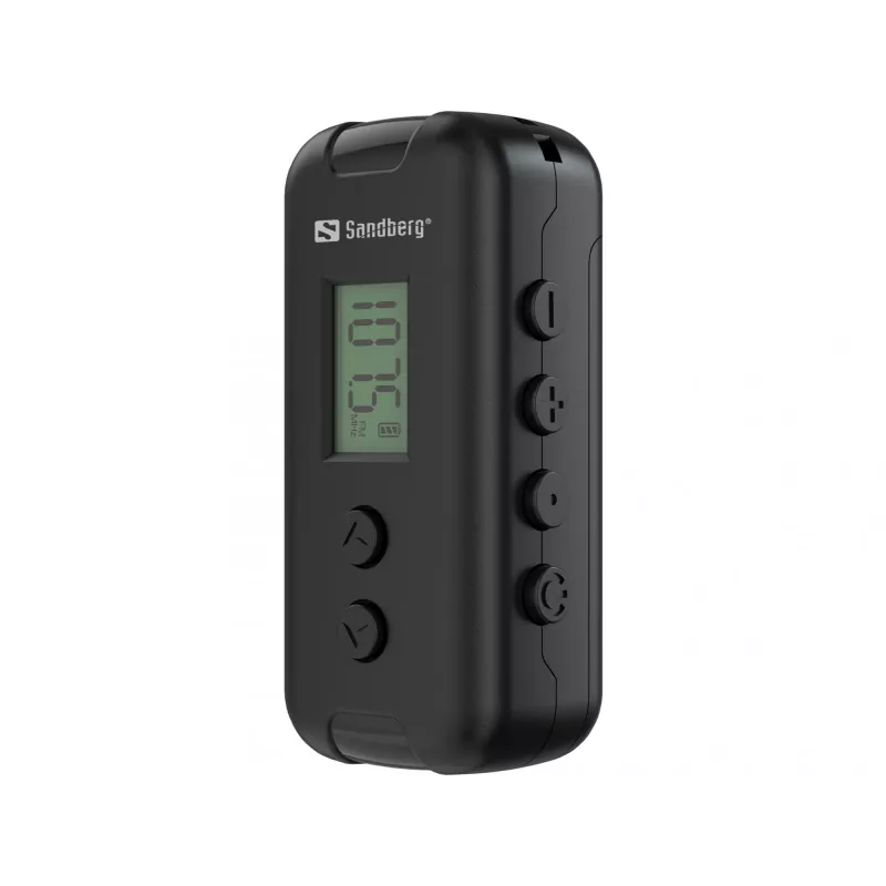 Draagbare radio Sandberg 421-00 FM 76-109 MHz zwart