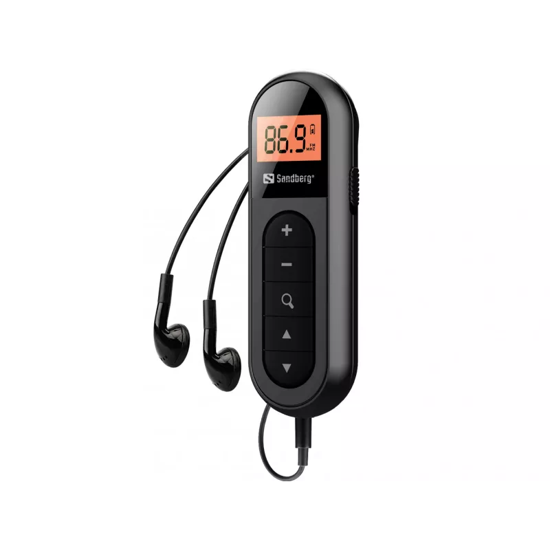 Draagbare radio Sandberg Pocket Radio FM Recharge FM 76-108 MHz