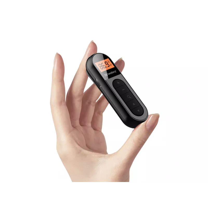 Draagbare radio Sandberg Pocket Radio FM Recharge FM 76-108 MHz