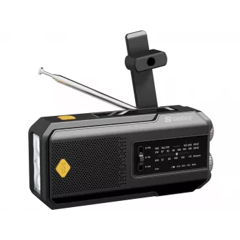 Sandberg Survivor Radio All-in-1 2000, draagbaar, AM, FM, 87–180 MHz, 520–1710 kHz, 3 W, analoog