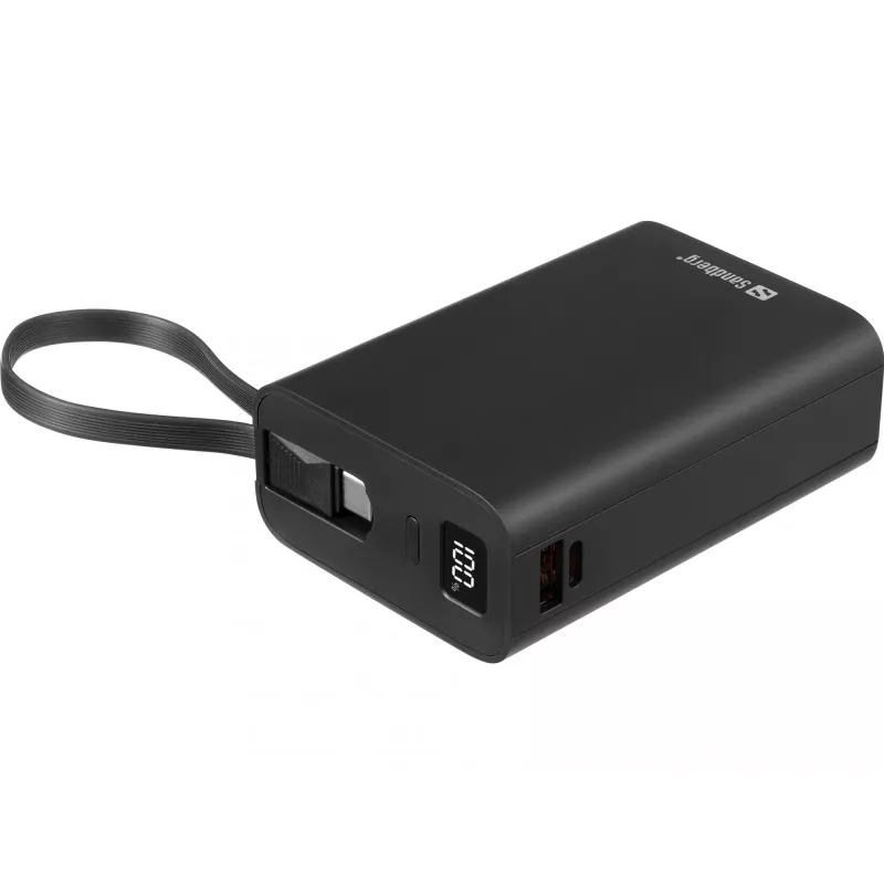 Draagbare batterij Sandberg Powerbank 20000 PD20W Connect, 20000 mAh