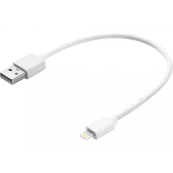 Kabel Sandberg USB Lightning MFI 0,2 m wit