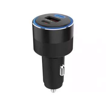 Sandberg Auto-oplader 3in1 130W USB-C PD snellader universeel