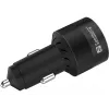 Sandberg Auto-oplader 3in1 130W USB-C PD snellader universeel