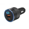 Sandberg Auto-oplader 3in1 130W USB-C PD snellader universeel
