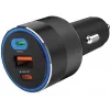 Sandberg Auto-oplader 3in1 130W USB-C PD snellader universeel