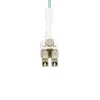 StarTech.com 10m (32.8ft) LC naar LC (UPC) OM4 multimode glasvezelkabel met push-pull lussen, 50/125µm, 100G, buigingsongevoelig, lage invoegdemping – LSZH glasvezel jumperkabel