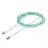 StarTech.com 10m (32.8ft) LC naar LC (UPC) OM4 multimode glasvezelkabel met push-pull lussen, 50/125µm, 100G, buigingsongevoelig, lage invoegdemping – LSZH glasvezel jumperkabel