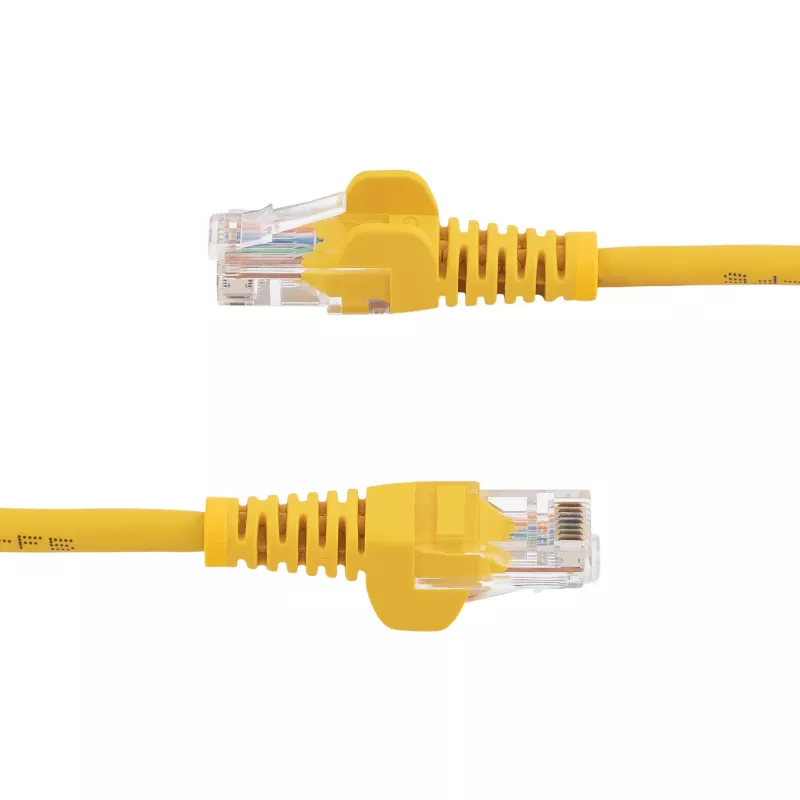 StarTech.com Cat5e Ethernet-patchkabel met rastangloze RJ45-stekkers – 10 m, geel