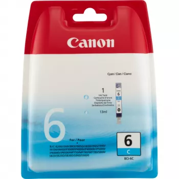 Inktpatroon Canon BCI-6C 4706A002 cyaan