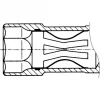 Hazet 4766-1 bougiesleutel