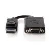 Videokabel-adapter DELL 492-11715 DisplayPort naar VGA zwart