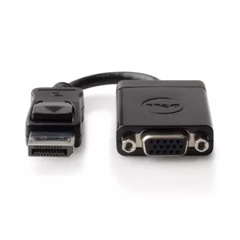 Videokabel-adapter DELL 492-11715 DisplayPort naar VGA zwart