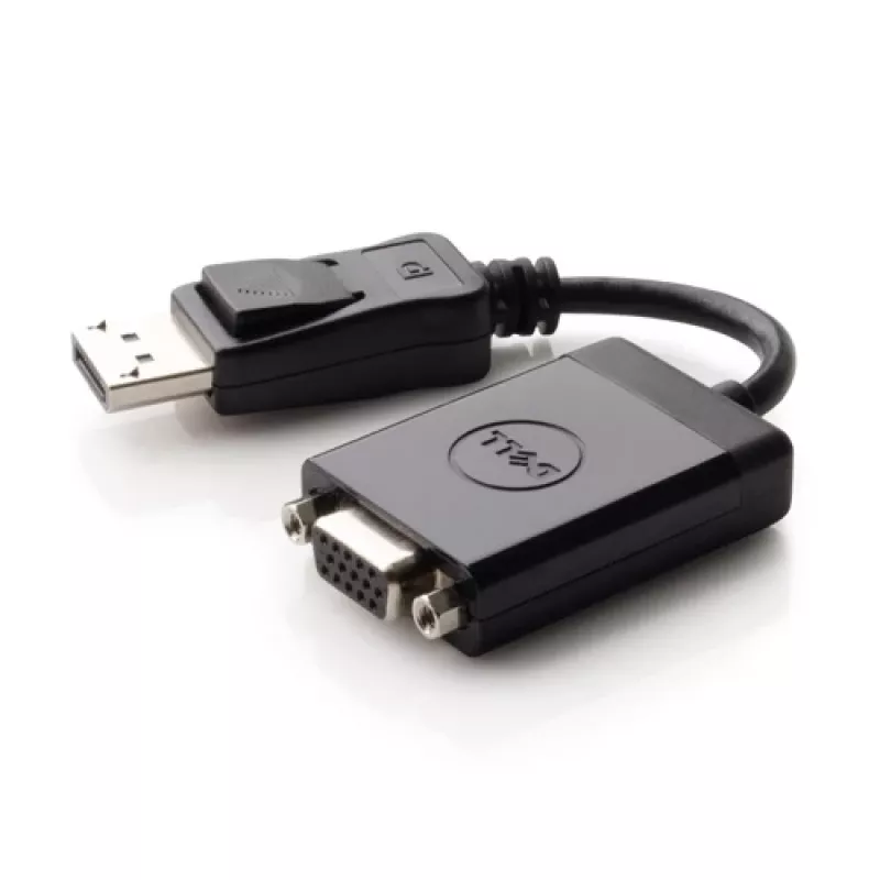 Videokabel-adapter DELL 492-11715 DisplayPort naar VGA zwart