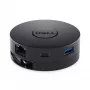 DELL DA300 bedraad USB 3.2 Gen 2 (3.1 Gen 2) Type-C zwart
