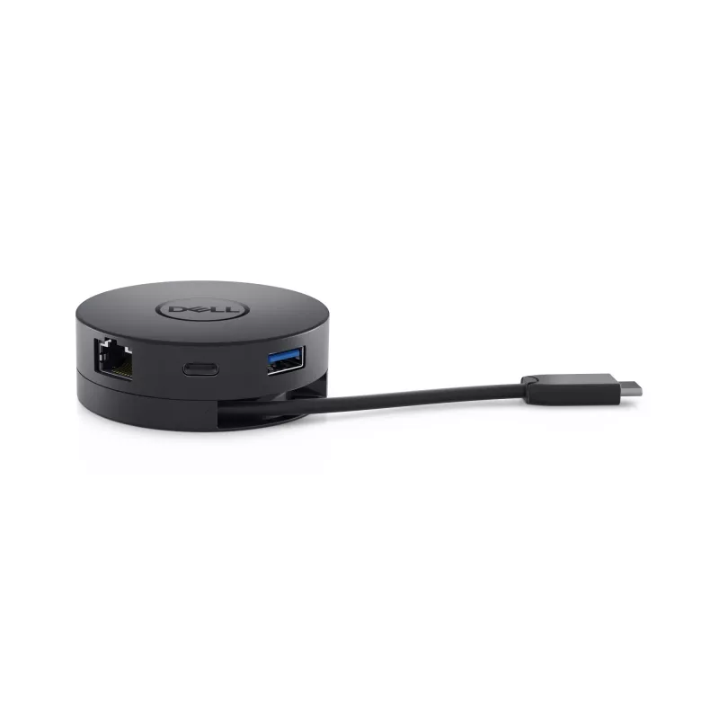 DELL DA300 bedraad USB 3.2 Gen 2 (3.1 Gen 2) Type-C zwart