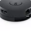 DELL DA300 bedraad USB 3.2 Gen 2 (3.1 Gen 2) Type-C zwart