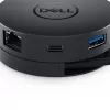 DELL DA300 bedraad USB 3.2 Gen 2 (3.1 Gen 2) Type-C zwart