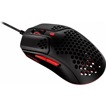 HyperX Pulsefire Haste - gamingmuis (zwart-rood)