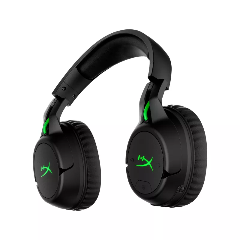 HyperX CloudX Flight – draadloze gamingheadset (zwart-groen) – Xbox